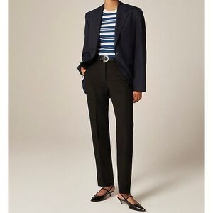J Crew Kate straight leg pants four season stretch size 18 Black